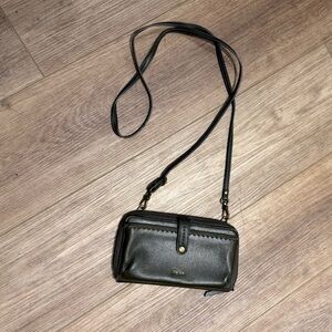 Green Leather Crossbody Bag
